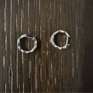 Diamond Swirl Earrings